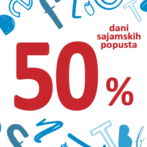 Sajamska akcija 50% na deretina izdanja